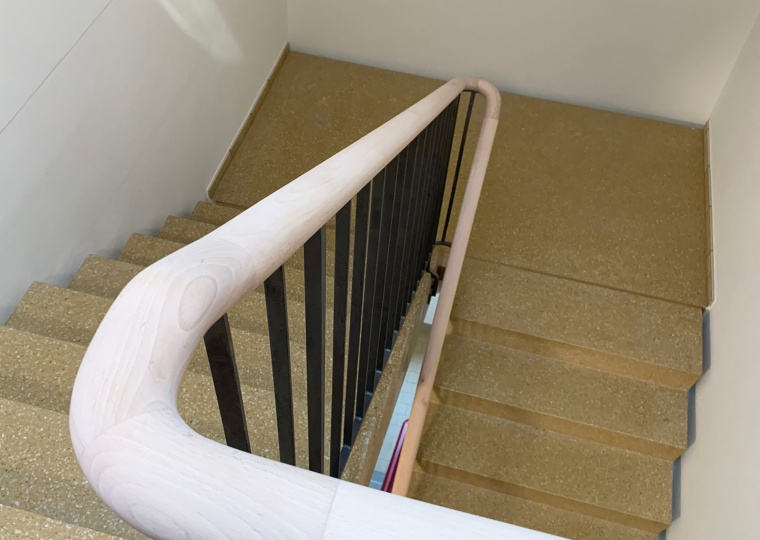 Boden Treppen Handläufe