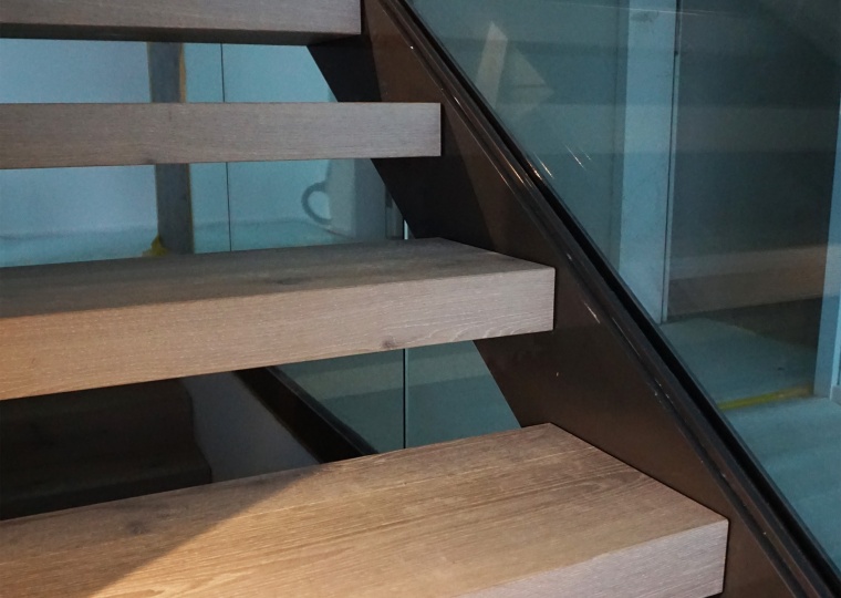 Treppetritte mit Parkett