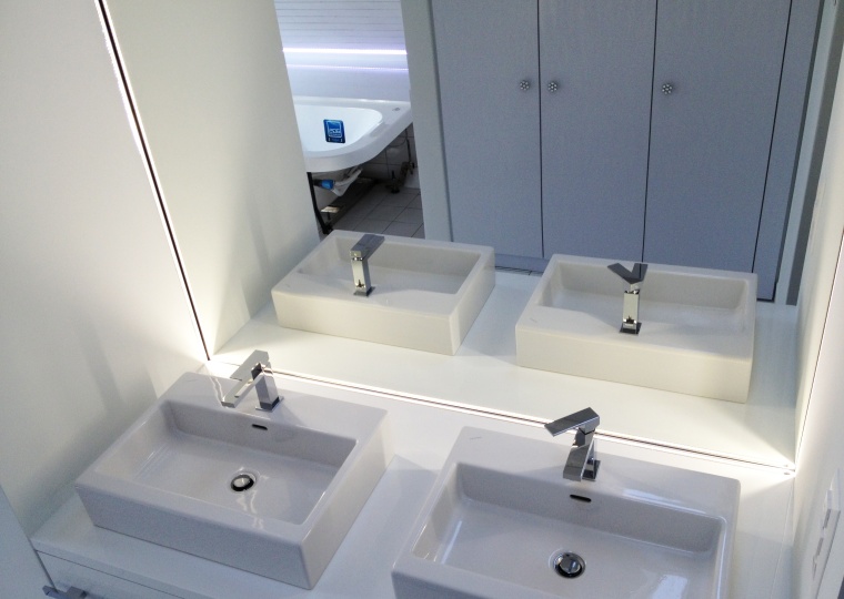 Spiegel im Badezimmer