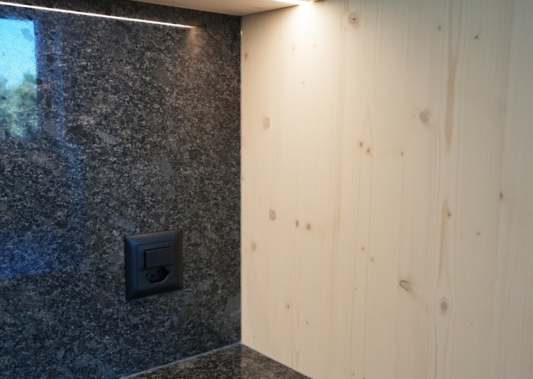 Küche und Aufenthalt