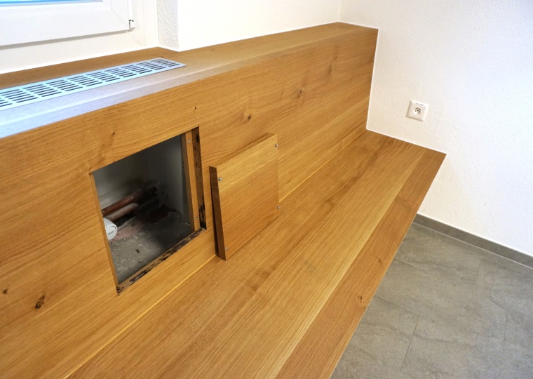 Eichenbank 6 Meter lang