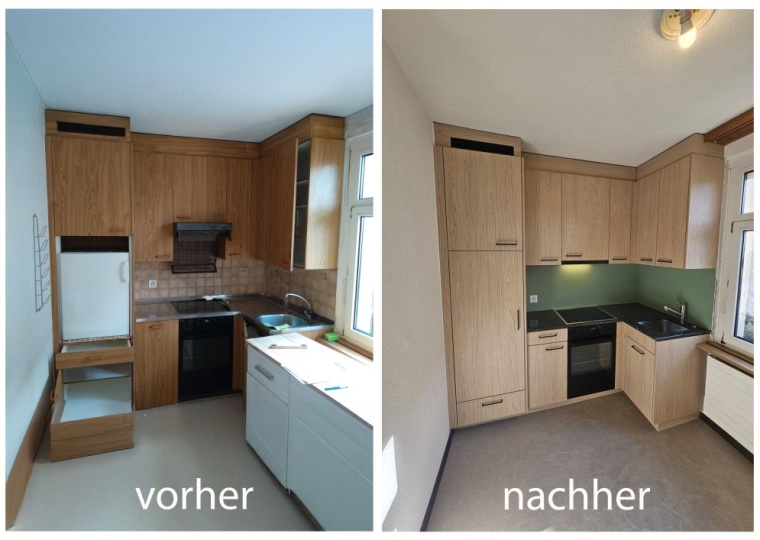 Kleine Wohnküche